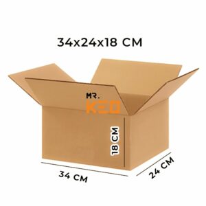 Hộp carton 34x24x18