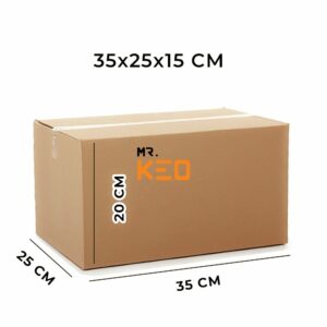 Hộp carton 35x25x20